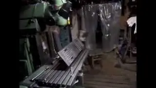 Расточка ГБЦ лодочного мотора.