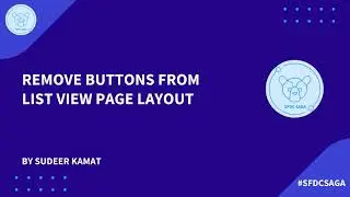 How to Remove Button from the List View Page In Salesforce?