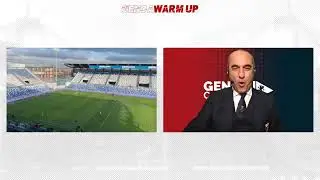 GENOA WARM UP : SASSUOLO - GENOA