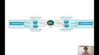 CyberFlood 4 Ports, 4 Subnets, 4 Virtual Routers