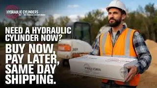 Need a Hydraulic Cylinder Now? Buy Now Pay Later + Same Day Shipping