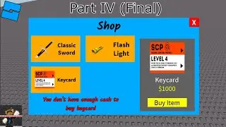 How to Make a Working Shop in Roblox Studio! (Part 4)