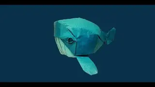 origami whale | how to make origami lovely whale by eiichiro mase