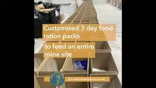 Mine Sites - 3 Day Emergency Ration Food Packs