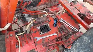 Installing a reverser on a T-25 tractor