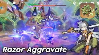 Razor Aggravate Genshin impact