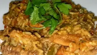 Trinidadian Chicken Pelau