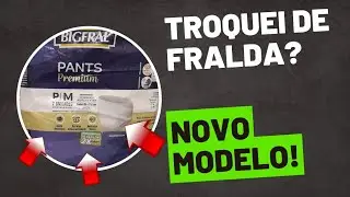 Troquei de fralda 😱✨️