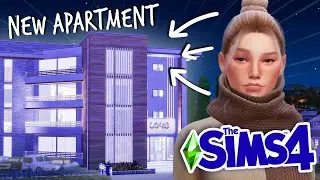 moving to a BRAND NEW APARTMENT COMPLEX!! || Sims 4 Pregnant Teen Runaway Challenge #4
