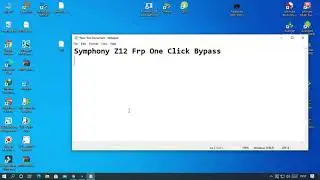 Symphony Z12 Frp One Click Bypass! NewG Mobile Services