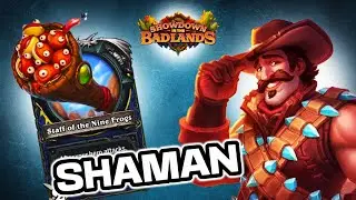 Highlander Shaman got the best card this expansion! Showdown in the Badlands | Hearthstone