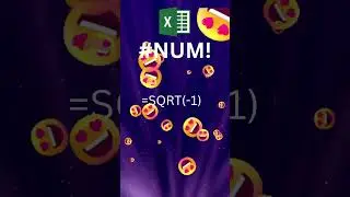 Dealing with the #NUM! Error in Excel Causes and Fixes #shorts