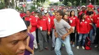 088-2016 Act CBST-CCP FUNTBCAC En la Gran Marcha de Caracas Apoyando a Nuestro Presidente Obrero Nic