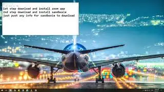 How to install zoom, run dual zoom using sandboxie
