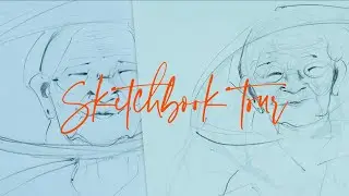 SKETCHBOOK TOUR 007 l  pencil sketches of people