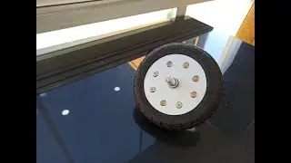 How to make a rim on an 8 inch Hoverboard solid tire?