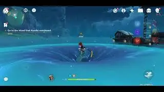 Genshin Impact - What happens when we reached the middle of a whirlpool?