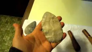 Flint knapping Finishing boppers