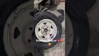 Roadside Rescue !  #tires #shorts #blowout