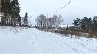 Купили участок под строительство (февраль 02.2023)
