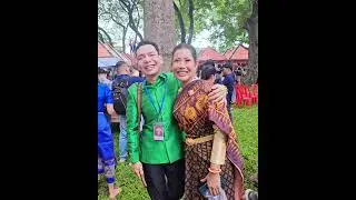 ទិដ្ឋភាពភ្លក់ម្ហូបអាហារខ្មែរ និង គ្រងឈុតប្រពៃណី នៅក្នុងព្រឹត្តិការណ៍ ស្នាមញញឹមនៃកម្ពុជា  វគ្គ2