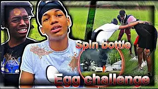 SPIN THE BOTTLE EGG CHALLENGE🥚 *TRUCK EXPODED* 😳
