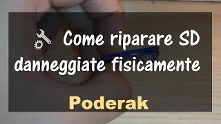 Come riparare una SD danneggiata fisicamente - Tutorial