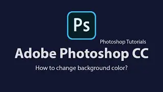 Photoshop Tutorials - How to change background color
