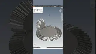 #Bevel Gear #dynamicsimulation | #autodesk #inventorshorts | #youtubeshorts | #shortsvideo