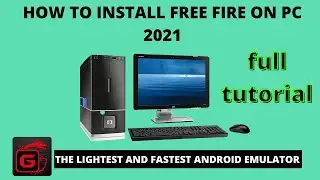 How to install Free Fire on Laptop || how to download free fire in pc || download free fire on pc