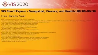 VIS 2020: VIS Short Papers - Geospatial, Finance, and Health