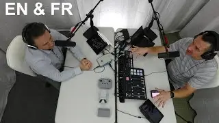 "LIVE" Podcast / Video Studio Test with / avec Robin VA2NRJ