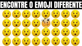 QUÃO BONS SÃO SEUS OLHOS? #13 | Encontre o emoji diferente | Teste de quebra-cabeças com emoji
