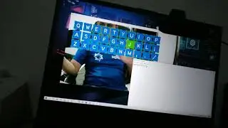 Virtual Keyboard Berdasarkan Pegerakan Tangan !!! #test #handgesture #python