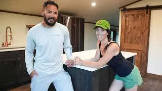 Installing the Full Kitchen In Our DIY Mountain Home Build (But the Stove Doesn't Fit)