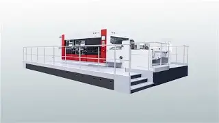 MK1700CS corrugated board flatbed die-cutting machine with stripping