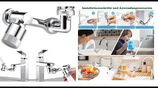 PROLUNGA Rubinetto Snodabile doppio getto booster BAGNO CUCINA LAVANDINO BIDE' DI CASA SU AMAZON