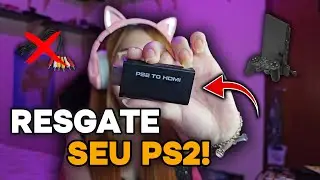 Isso vai SALVAR o seu PS2! - COMO FAZER para CONECTAR o PS2 na TV HDMI / PC e MELHORAR a IMAGEM
