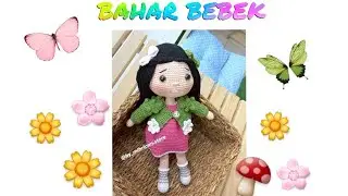 🌼BAHAR BEBEK🌼 1.BÖLÜM AYAK YAPIMI (33 cm) #amigurumibebekyapımı #baharbebek #mihricanstore