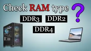 How to check the RAM type DDR2, DDR3 or DDR4 in Windows 10 | in Hindi and urdu |
