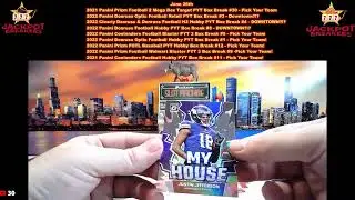 6-26-23 2022 Panini Donruss Optic Football Retail PYT Box Break #3 - Downtown?!?