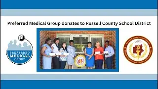 Preferred Medical Group donates to Russell County School District Elementary Schools