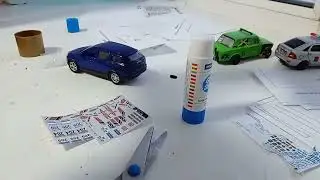 делаю гос номер на модели