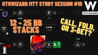 Crushing Short Stacks with Questje - GTOWizard MTT Study #10