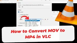 How to Convert MOV to MP4 in VLC