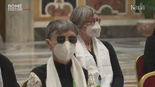 Французская ассоциация слепых нанесла визит Папе
