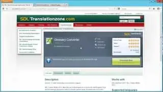 Convert SDLTB to Excel with GlossaryConverter plugin