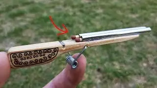 Double Shot Rifle - Making a Micro Shooting Rifle