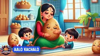 Aloo Kachaloo beta kaha gaye the | Funny Kids Rhymes | Little Legends
