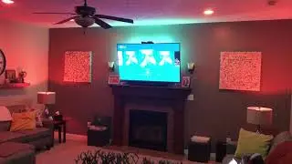 Philips Hue Play HDMI Sync Box Music Demo